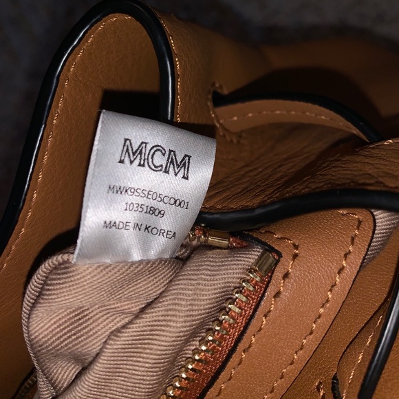 MCM Essential Visetos Original Small Backpack - Picture 5 of 7